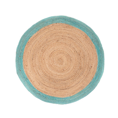 Alfombra de yute - 200 x 140 cm - natural