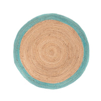 Alfombra de yute - 200 x 140 cm - natural