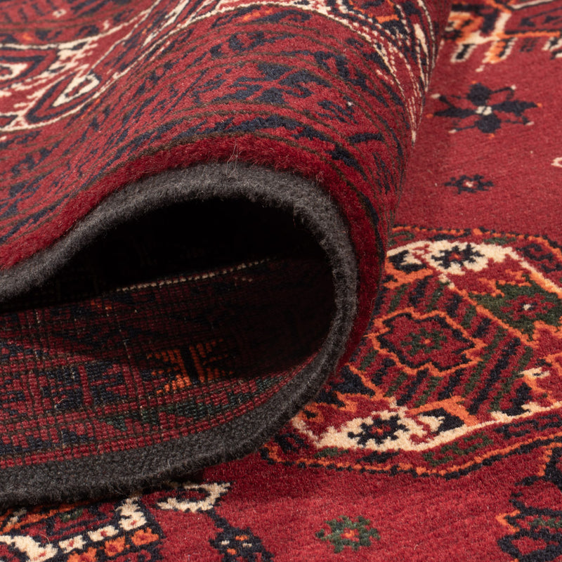 Alfombra afgana - Bukhara - 284 x 194 cm - rojo