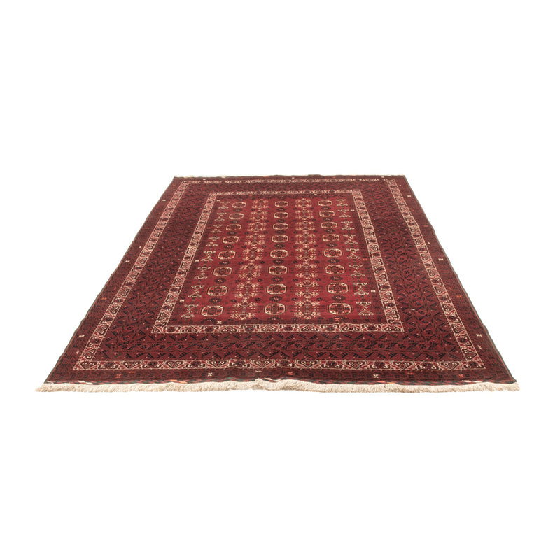 Alfombra afgana - Bukhara - 284 x 194 cm - rojo