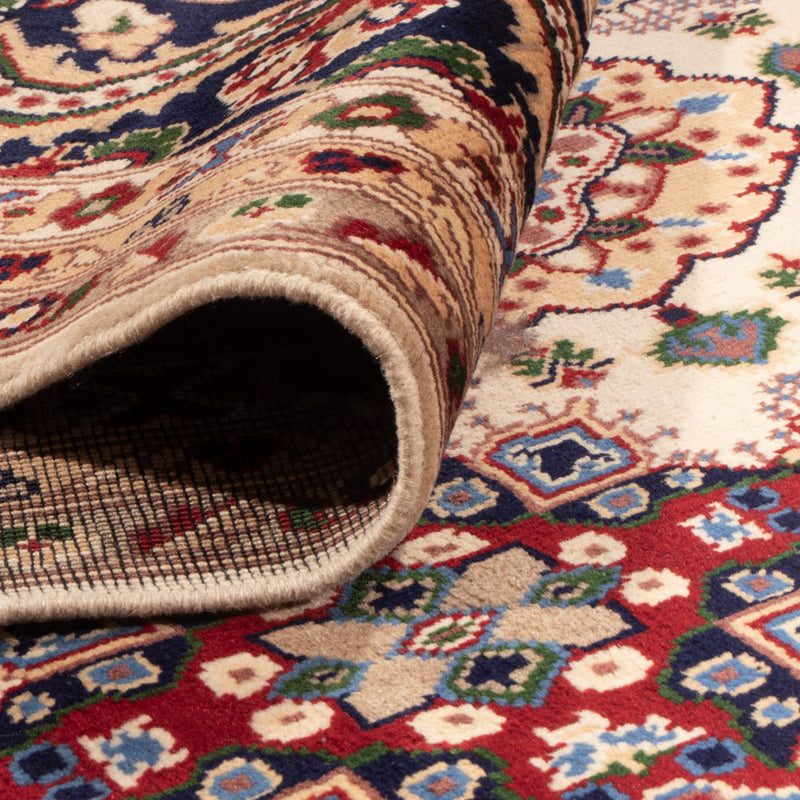 Alfombra afgana - 406 x 295 cm - beige claro