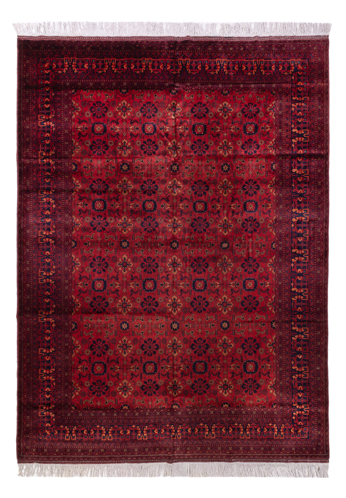 Alfombra afgana - 350 x 256 cm - rojo