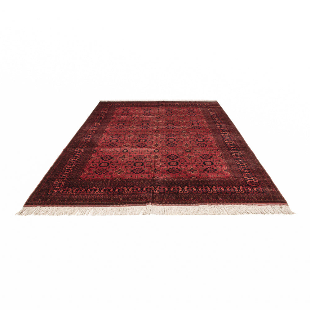Alfombra afgana - 350 x 256 cm - rojo
