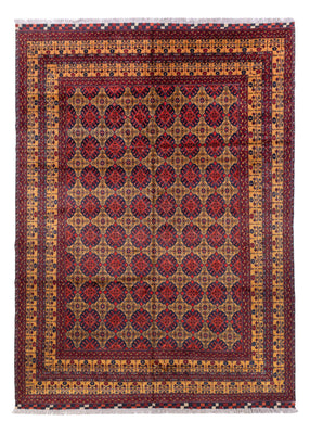Alfombra afgana - 333 x 240 cm - beige oscuro