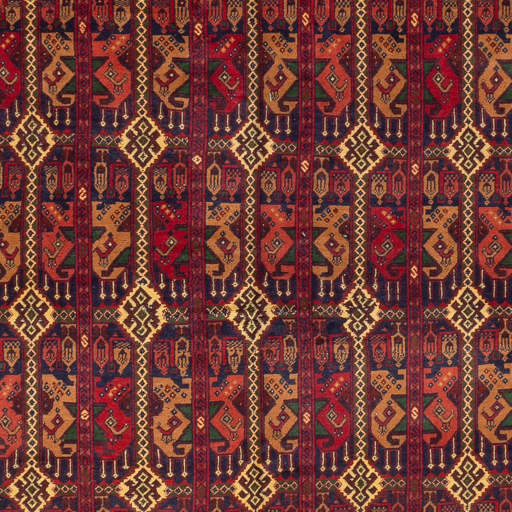 Alfombra afgana - 353 x 254 cm - óxido