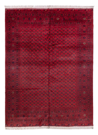 Alfombra afgana - Bukhara - 336 x 248 cm - rojo