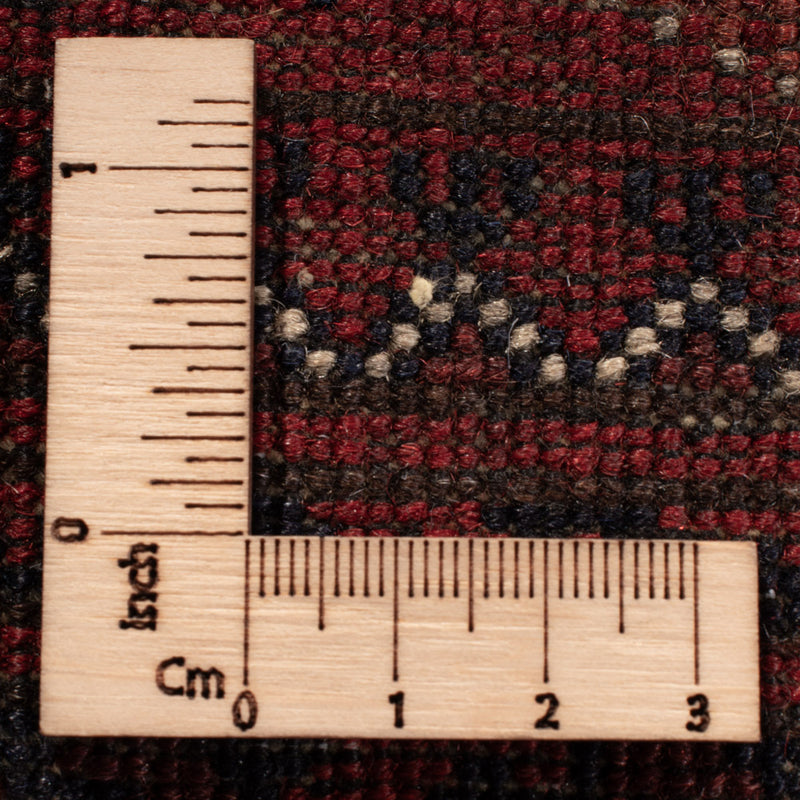 Alfombra afgana - Bukhara - 334 x 252 cm - rojo oscuro