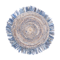 Alfombra de yute - 200 x 140 cm - natural