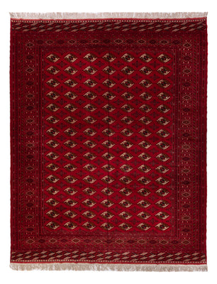 Alfombra afgana - Bukhara - 382 x 300 cm - rojo