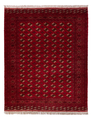 Alfombra afgana - Bukhara - 382 x 300 cm - rojo