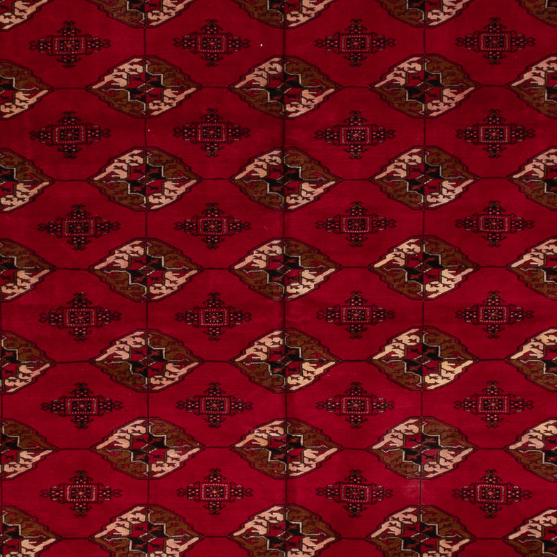 Alfombra afgana - Bukhara - 382 x 300 cm - rojo