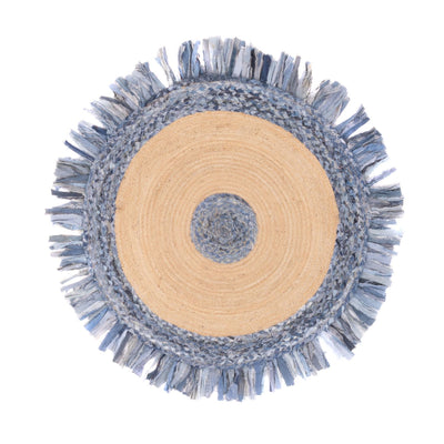 Alfombra de yute - 200 x 140 cm - natural