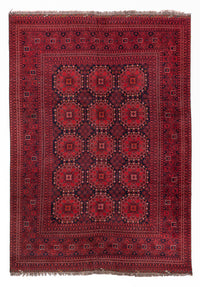 Alfombra afgana - 335 x 240 cm - rojo