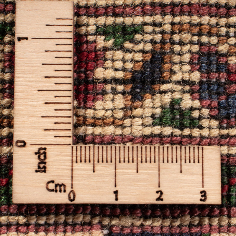 Alfombra afgana - 339 x 240 cm - beige oscuro