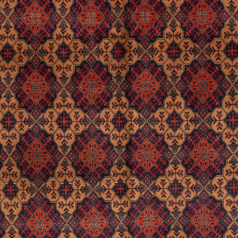 Alfombra afgana - 334 x 248 cm - beige oscuro