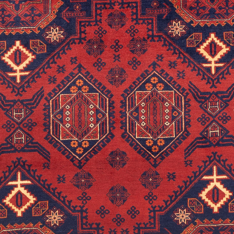 Alfombra afgana - 303 x 200 cm - rojo