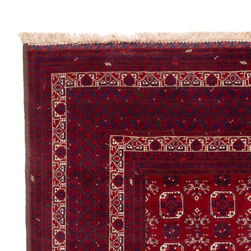 Alfombra afgana - Bukhara - 288 x 197 cm - rojo