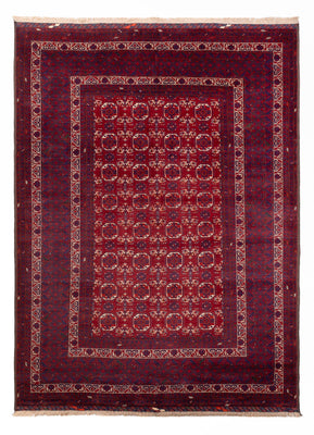 Alfombra afgana - Bukhara - 283 x 198 cm - gris oscuro
