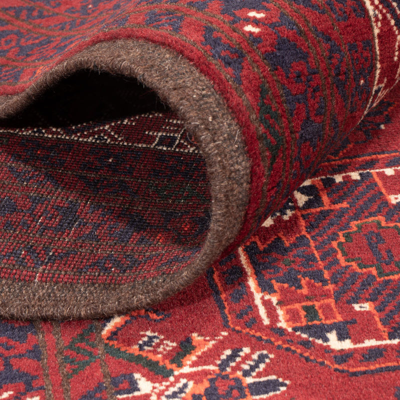 Alfombra afgana - Bukhara - 283 x 198 cm - gris oscuro