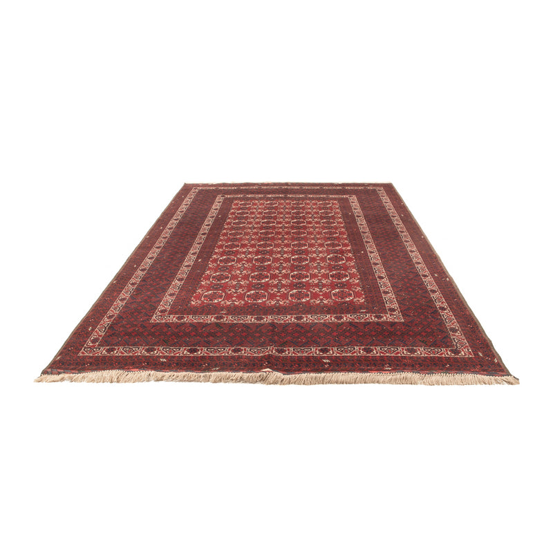 Alfombra afgana - Bukhara - 283 x 198 cm - gris oscuro
