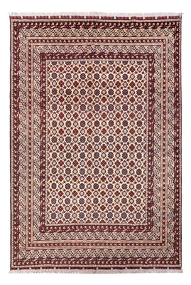 Alfombra afgana - 281 x 194 cm - beige claro