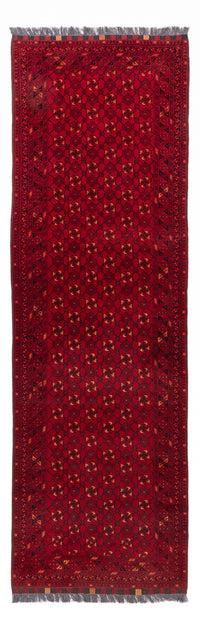Alfombra de pasillo Alfombra afgana - Bukhara - 273 x 86 cm - rojo