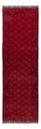Alfombra de pasillo Alfombra afgana - Bukhara - 273 x 86 cm - rojo