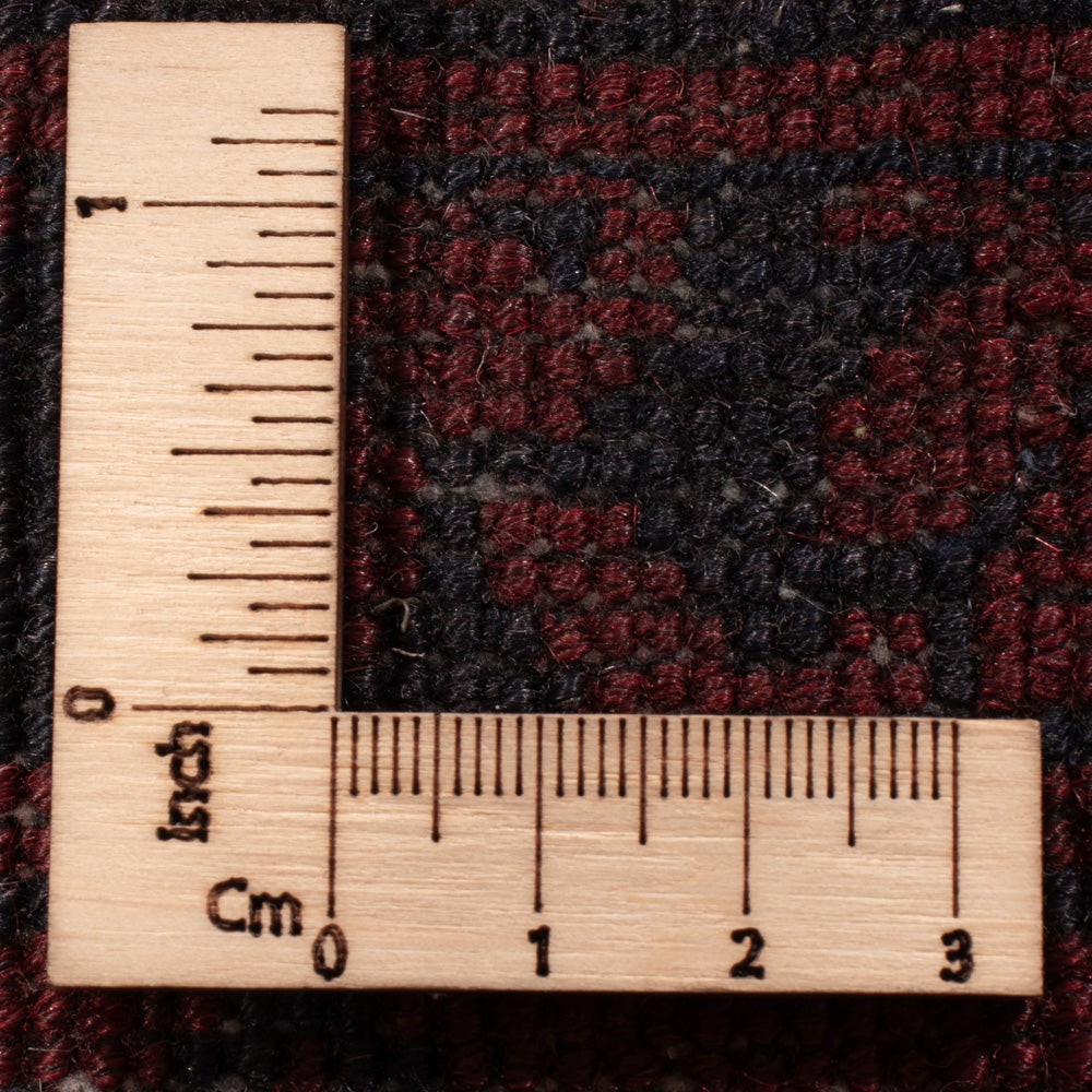 Alfombra de pasillo Alfombra afgana - 295 x 79 cm - rojo