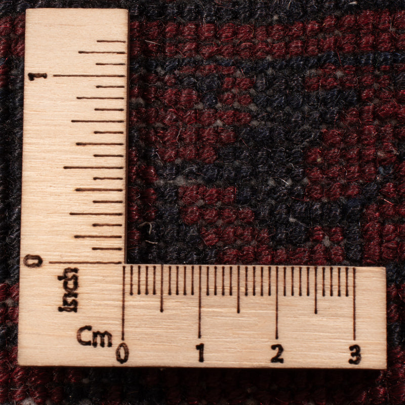 Alfombra de pasillo Alfombra afgana - 295 x 79 cm - rojo