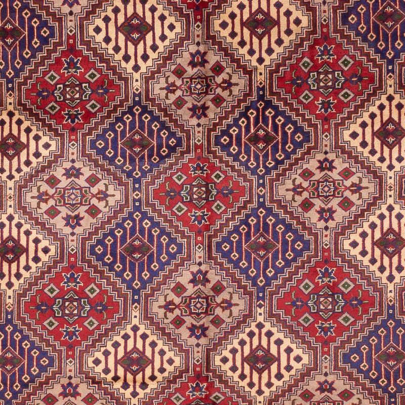 Alfombra afgana - 410 x 300 cm - beige oscuro
