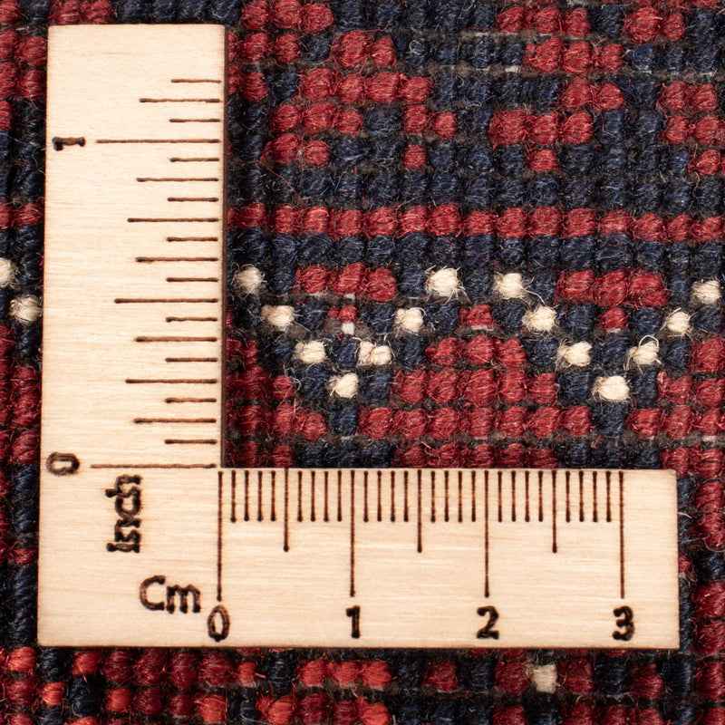 Alfombra de pasillo Alfombra afgana - Bukhara - 376 x 75 cm - rojo