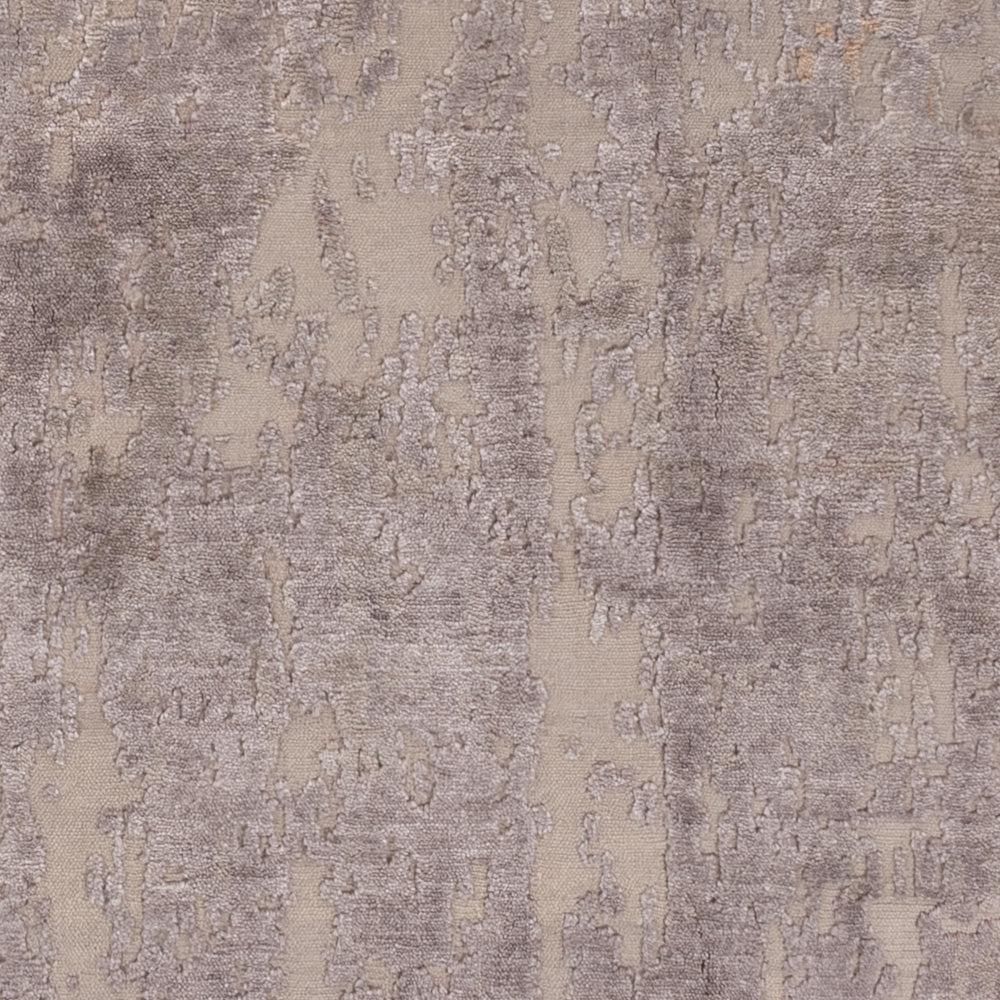 Designer Teppich - 242 x 173 cm - silber