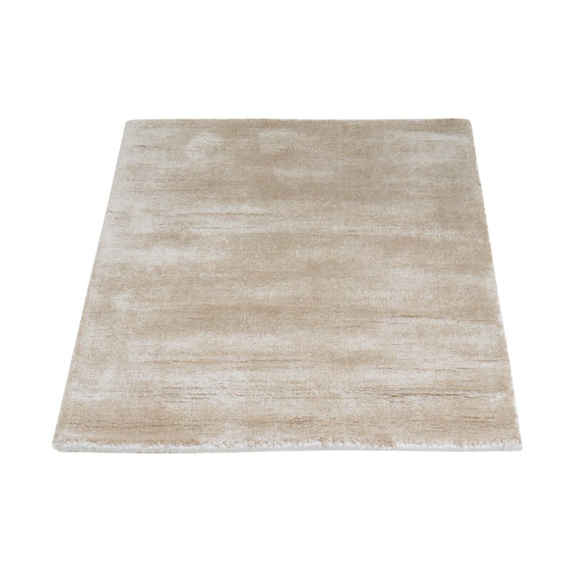 Viskose Teppich - 90 x 60 cm - creme