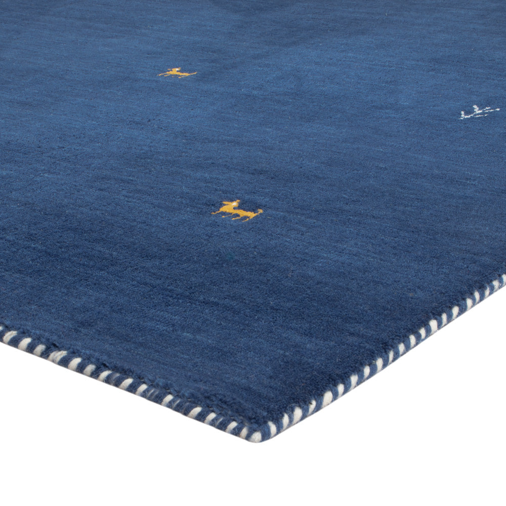 Gabbeh Teppich - Softy - 230 x 160 cm - blau