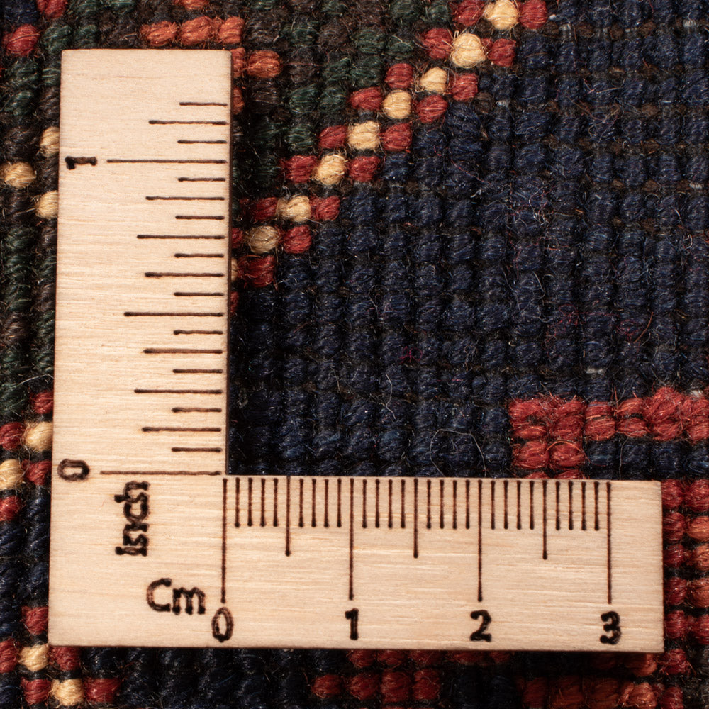 Alfombra de pasillo Alfombra afgana - 409 x 86 cm - beige oscuro