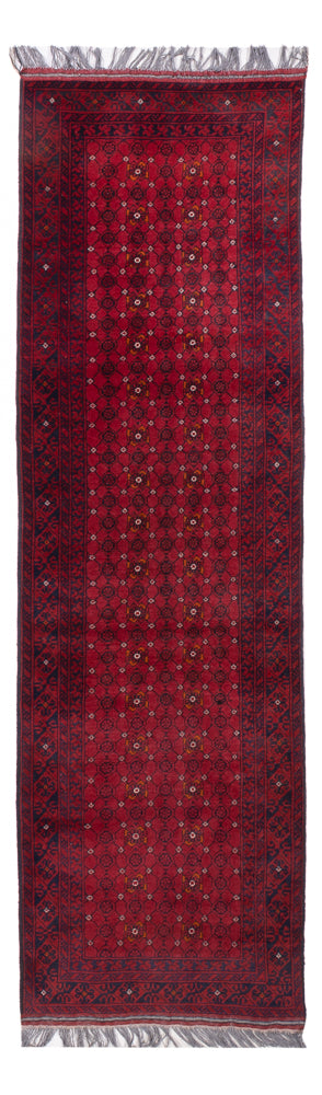 Alfombra de pasillo Alfombra afgana - Bukhara - 285 x 78 cm - rojo