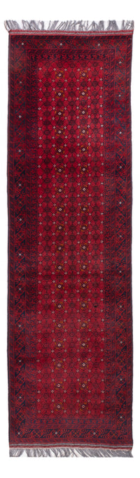 Alfombra de pasillo Alfombra afgana - Bukhara - 285 x 78 cm - rojo