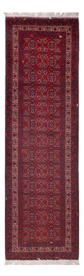 Alfombra de pasillo Alfombra afgana - Bukhara - 285 x 82 cm - rojo