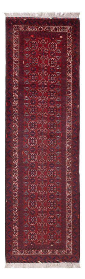 Alfombra de pasillo Alfombra afgana - Bukhara - 285 x 82 cm - rojo
