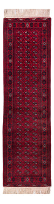 Alfombra de pasillo Alfombra afgana - Bukhara - 294 x 84 cm - rojo