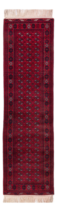 Alfombra de pasillo Alfombra afgana - Bukhara - 294 x 84 cm - rojo