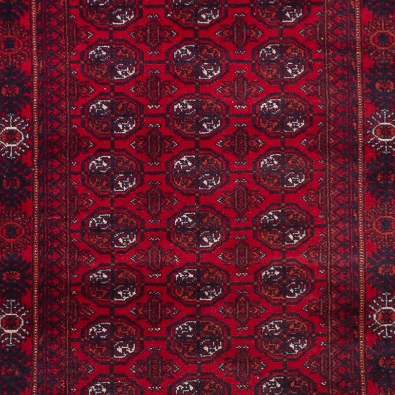 Alfombra de pasillo Alfombra afgana - Bukhara - 294 x 84 cm - rojo