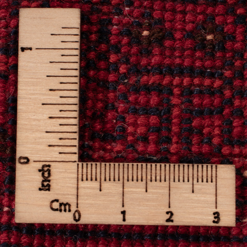 Alfombra afgana - Bukhara - 122 x 70 cm - rojo oscuro