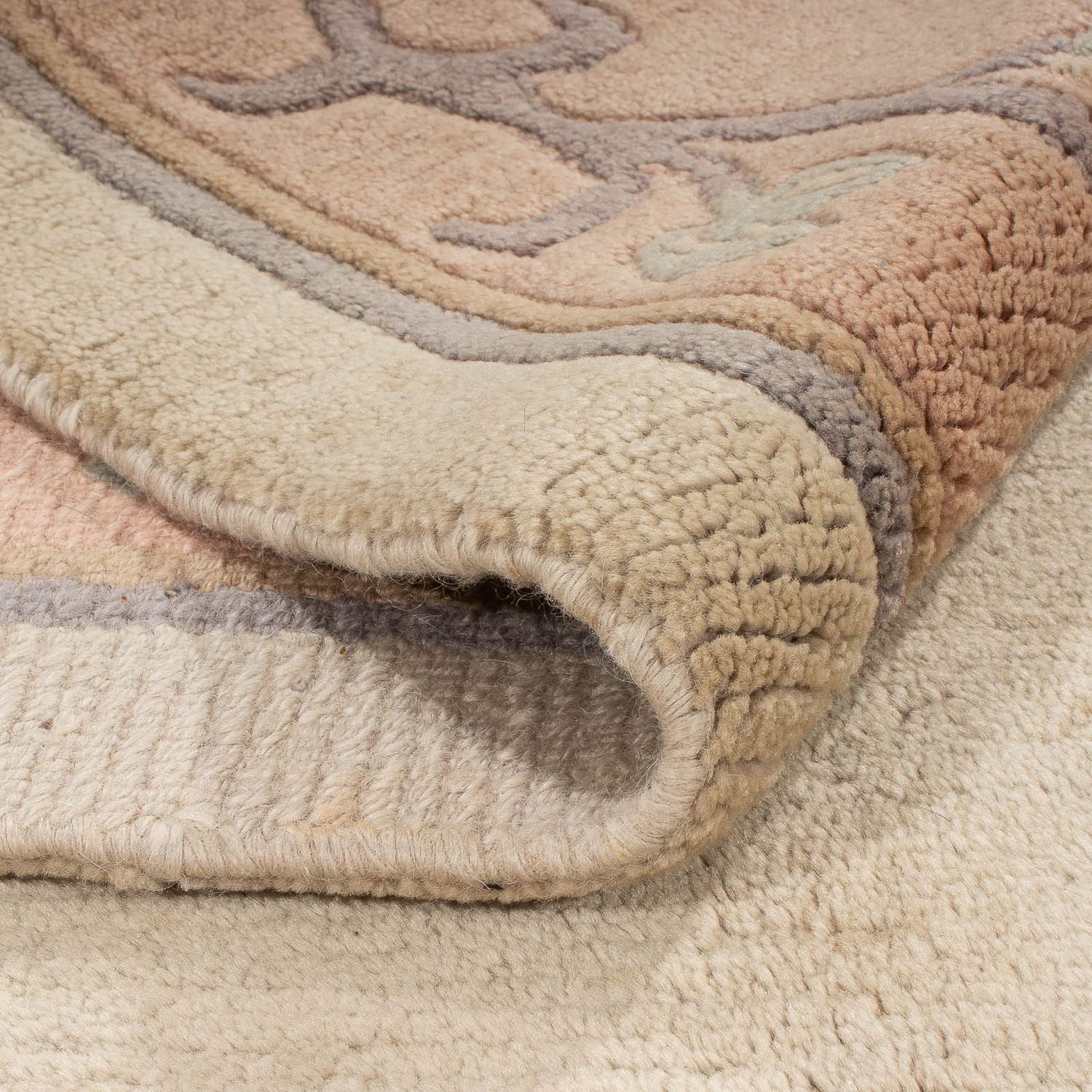 Alfombra de Nepal - 176 x 120 cm - beige