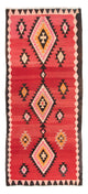 Kilim antiguo Alfombra 387x160cm