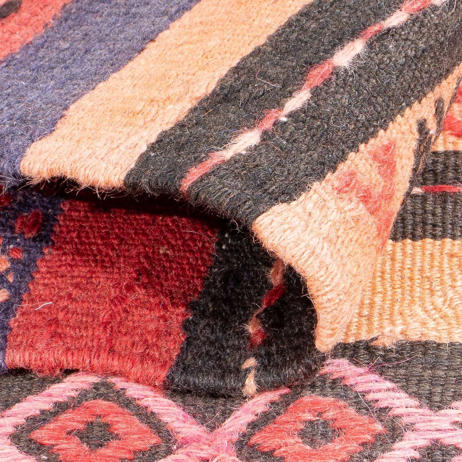 Alfombra Kelim - Antigua - 210 x 150 cm - multicolor