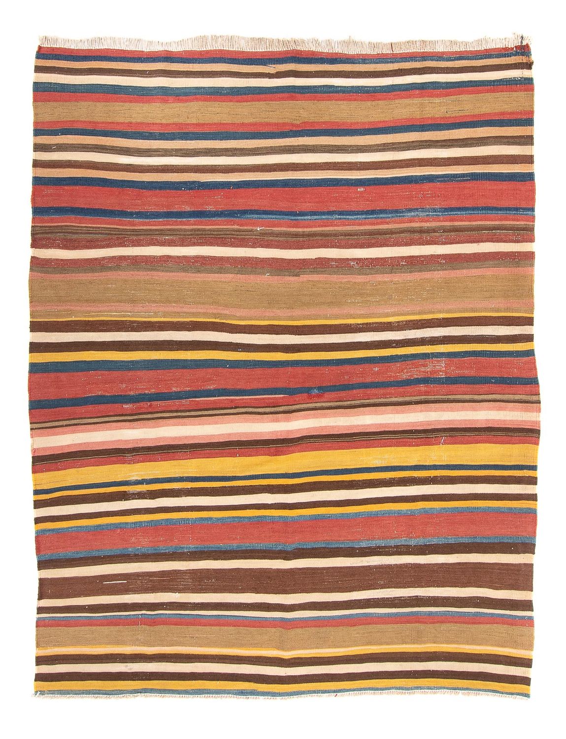 Alfombra Kelim - Antigua - 215 x 172 cm - multicolor