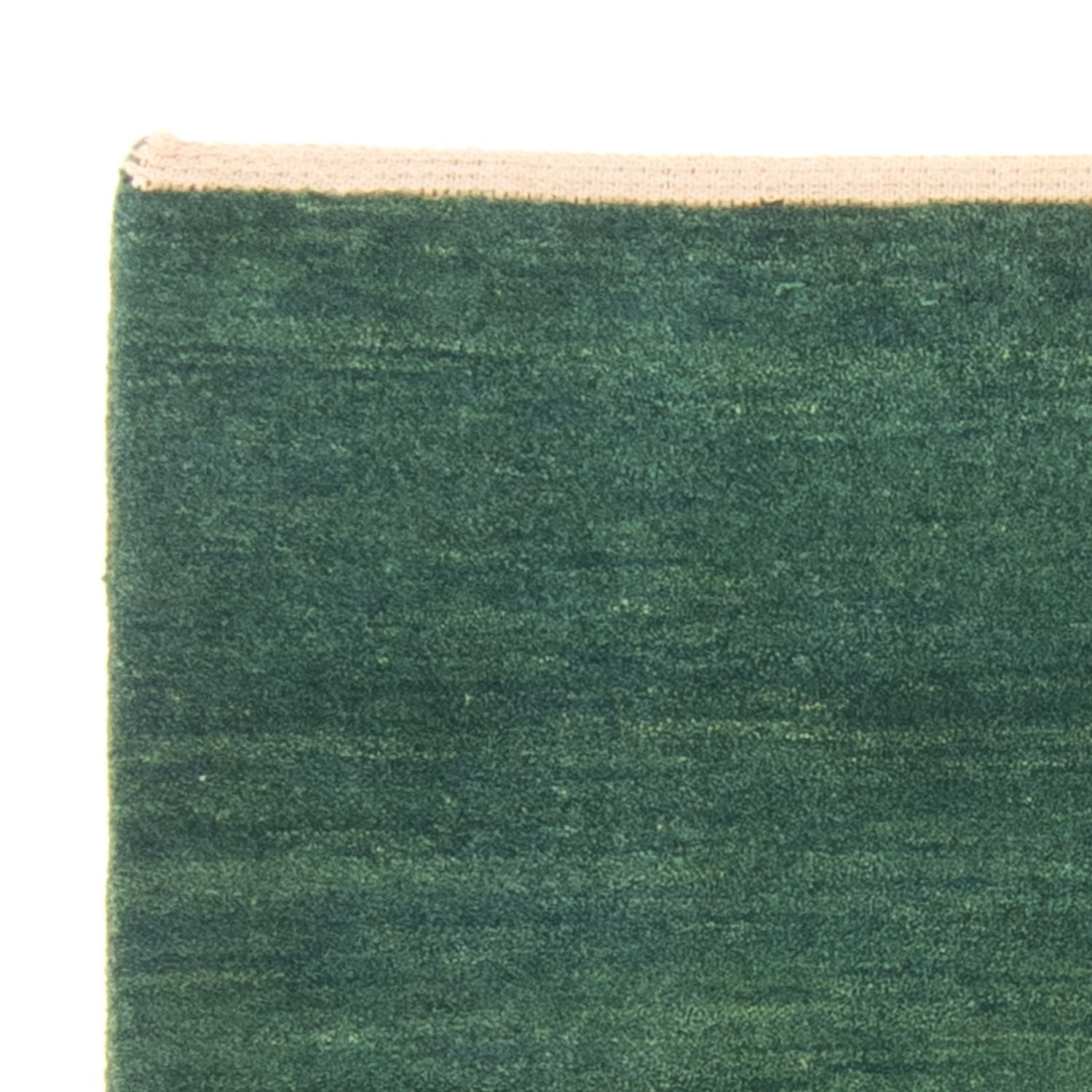 Alfombra Gabbeh - Persa - 146 x 95 cm - verde oscuro