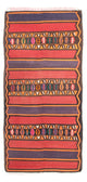 Kilim antiguo Alfombra 310x144cm