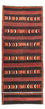 Alfombra de pasillo Alfombra Kelim - Antigua - 433 x 160 cm - multicolor